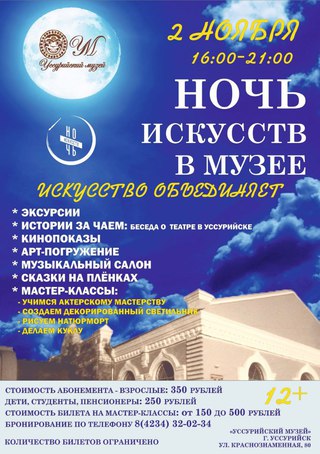 Ночь искусств в музее