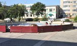 Начался ремонт свето-музыкального фонтана у МЦКД «Горизонт» в Уссурийске
