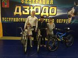 В Борисовке наградили велосипедами воспитанников секции  борьбы дзюдо