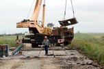 Дорожники Приморья приступили к демонтажу аварийного моста на трассе Уссурийск-Пограничный