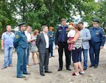 Заместитель министра МЧС Владимир Степанов посетил Уссурийск с рабочим визитом