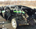 Машину чоповцев разорвало в ДТП в Уссурийске