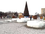 Ледовый городок на центральной площади Уссурийска начнут разбирать уже в понедельник