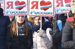 Уссурийцы вышли на митинг в поддержку российских спортсменов