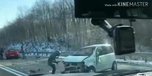 Страшная авария произошла на трассе Владивосток-Уссурийск