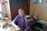 Труженицу тыла поздравили с 95-летним юбилеем в Уссурийске