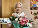 Труженице тыла Надежде Марковой исполнилось 97 лет