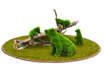 Зеленых медведей установят на уссурийском Садовом кольце