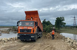 Примавтодор ведет восстановительные работы на дороге к селу Борисовка