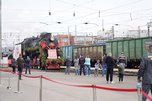 «Поезд Победы» встретили в Уссурийске