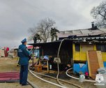 Дознаватели МЧС России проводят проверку по факту трагического пожара в Михайловском округе