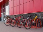 В Уссурийске появились парковки для велосипедов
