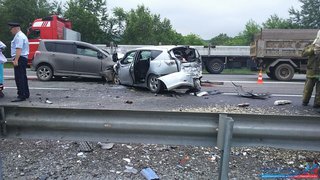 В Приморье произошла массовая авария из-за сердечного приступа водителя