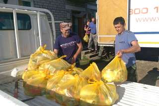 Жителям Ольгинского района доставлена гуманитарная помощь, собранная уссурийцами