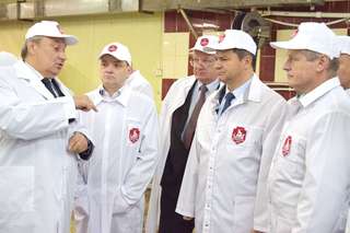 Андрей Тарасенко посетил предприятия пищевой промышленности в Уссурийске