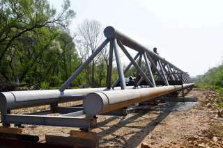 В Уссурийске продолжаются работы по строительству газопровода