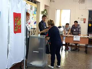 Второй тур голосования выборов Губернатора Приморского края стартовал в Уссурийске