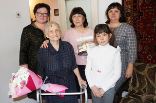 Ветерана Великой Отечественной войны поздравили с 95-летним юбилеем в Уссурийске