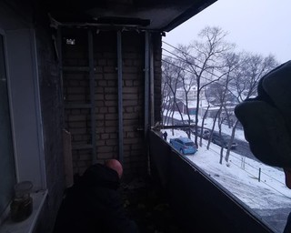В Уссурийске дети взорвали балкон