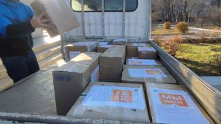 Около 350 кг гуманитарного груза собрали в Уссурийске для мобилизованных