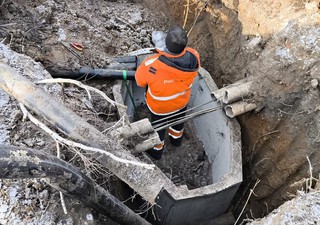 Систему водоотведения обустраивают в городе