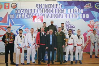 Чемпионат Восточного военного округа по рукопашному бою прошел в Уссурийске