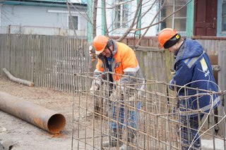 В районе Сахпоселка завершают строительство КНС