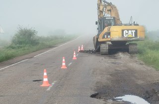 Стартовал ремонт трассы Новоникольск — Борисовка